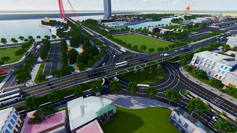 Cải tạo cụm nút giao thông phía Tây cầu Trần Thị Lý